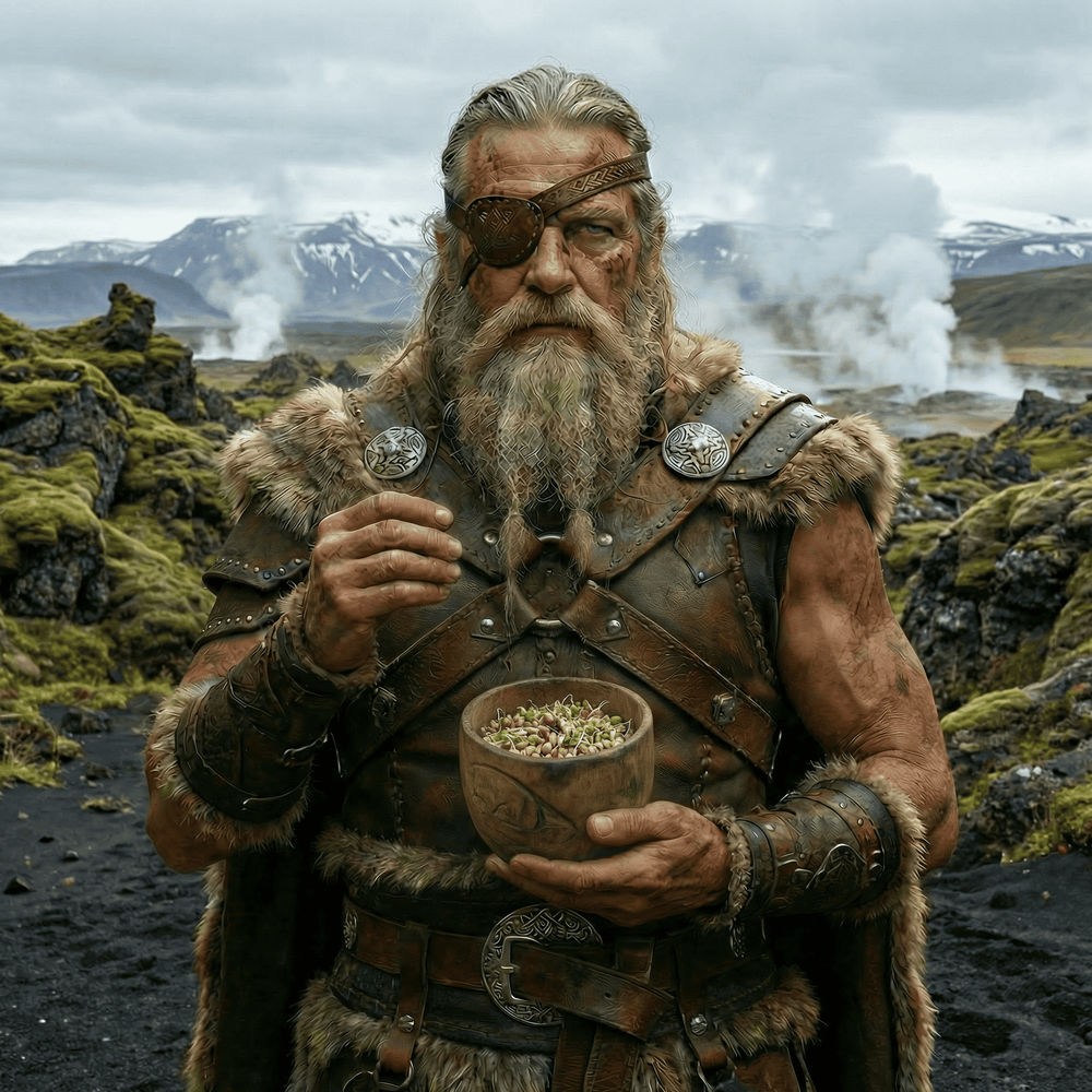 Inspired by the wisdom of Odin.